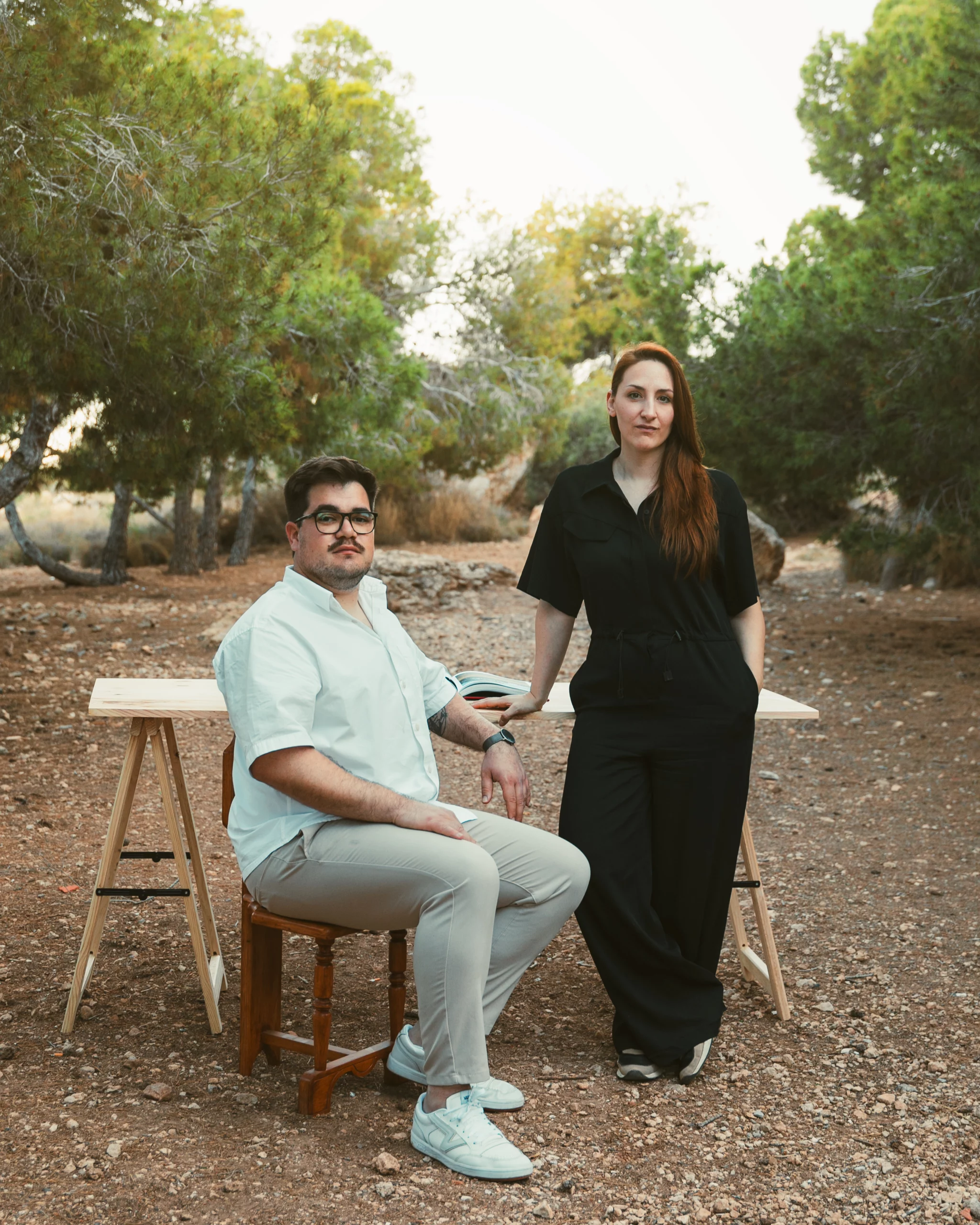 Alba y Alberto, fundadores de blaca design.