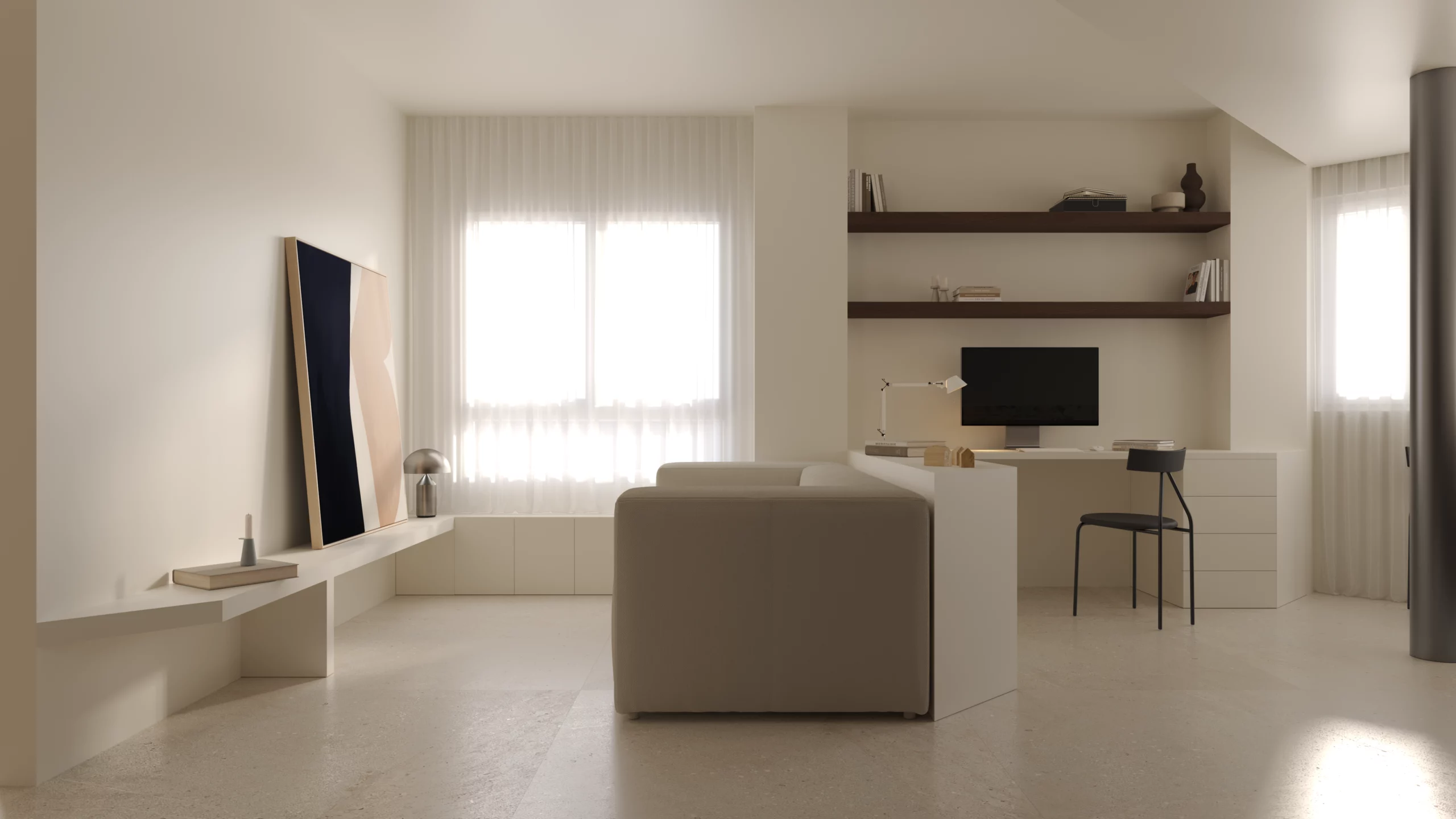 Vivienda en Valencia, arquitectura e interiorismo, gestión de obra