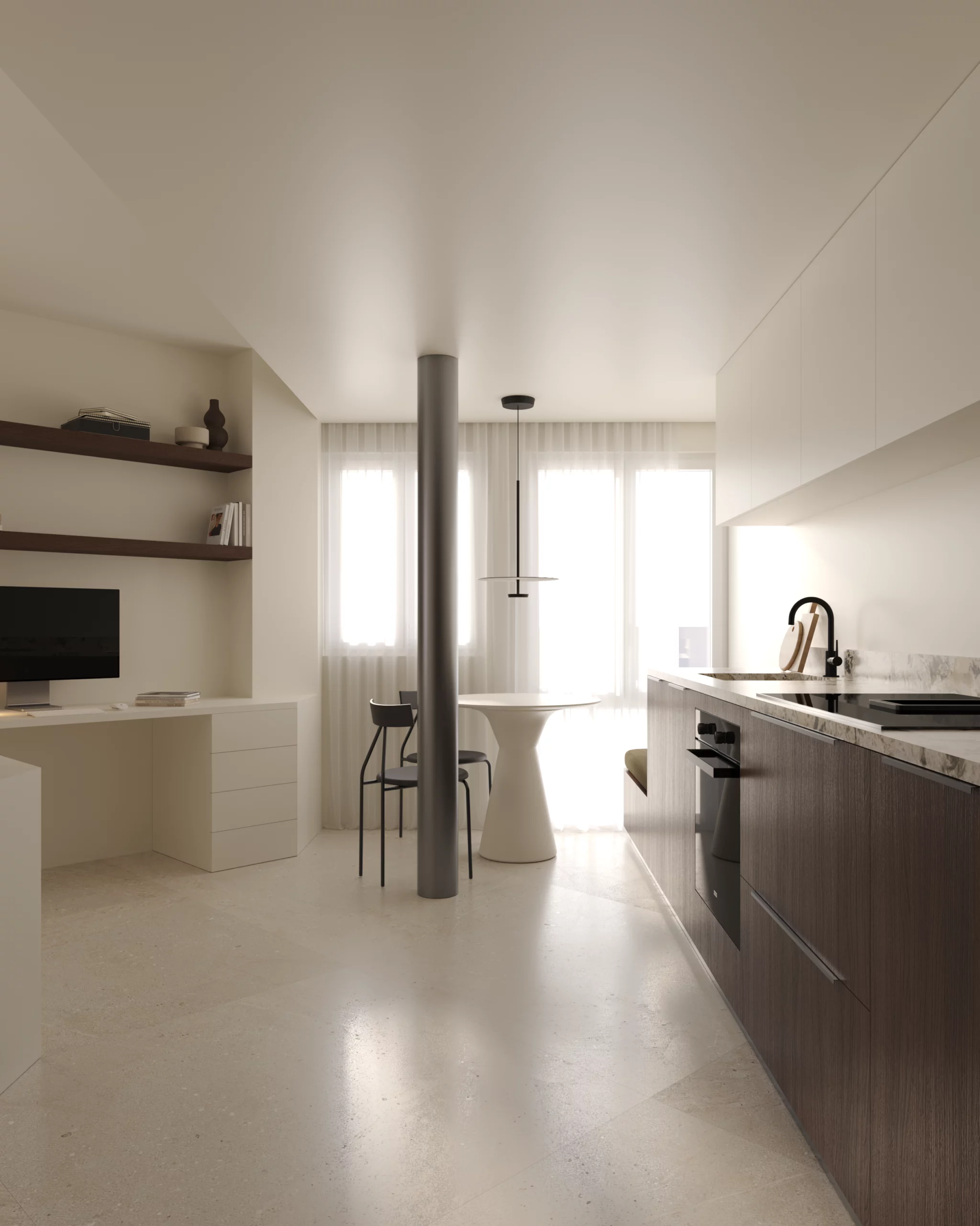 Vivienda en Valencia, arquitectura e interiorismo, gestión de obra